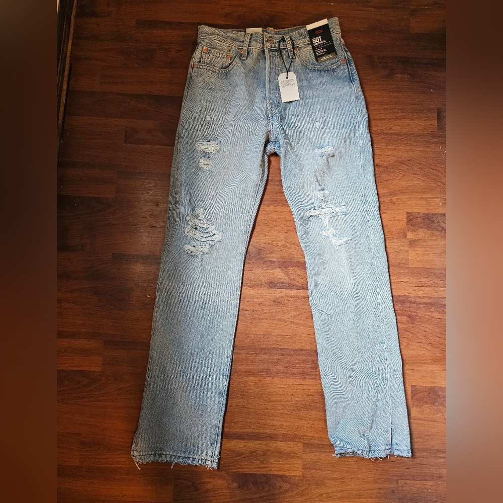 Levi's 501 Original Straight Leg Jeans Size Women's 25